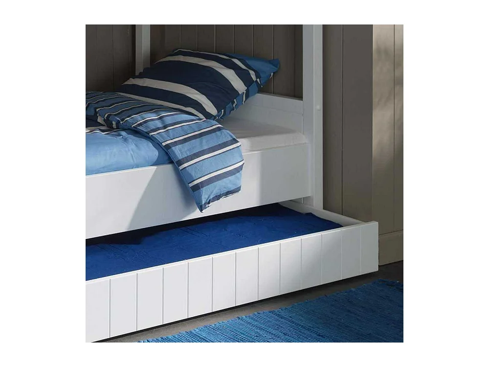 Etagenbett mit Bettschublade mit Bettschubkasten