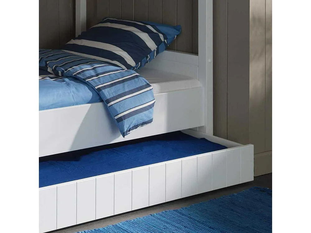 Etagenbett mit Bettschublade mit Bettschubkasten