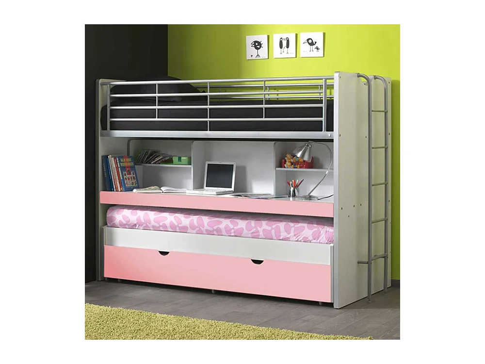 Etagenbett mit Schreibtisch Schreibtisch