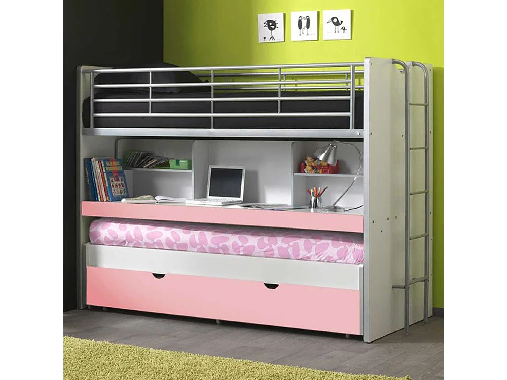 Etagenbett mit Schreibtisch Schreibtisch