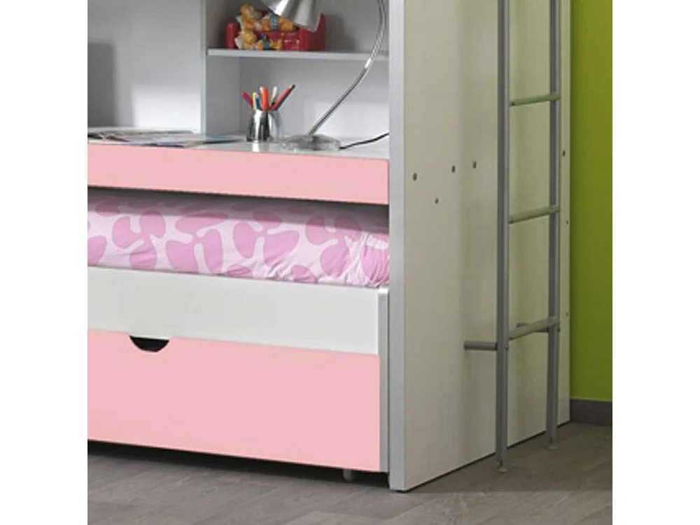 Etagenbett mit Schreibtisch Schreibtisch