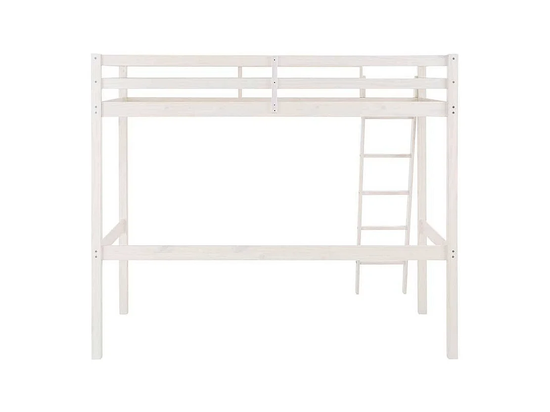 Kinderzimmer Bett 175 cm hoch Kiefer Massivholz