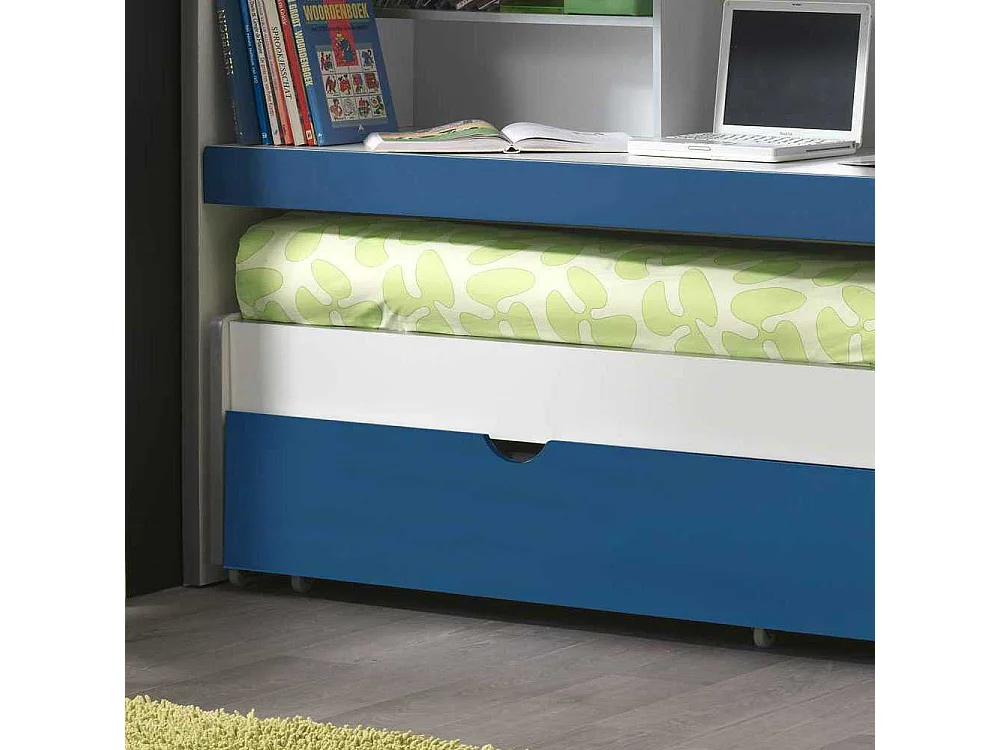 Hochbett mit Ausziehbett Schreibtisch