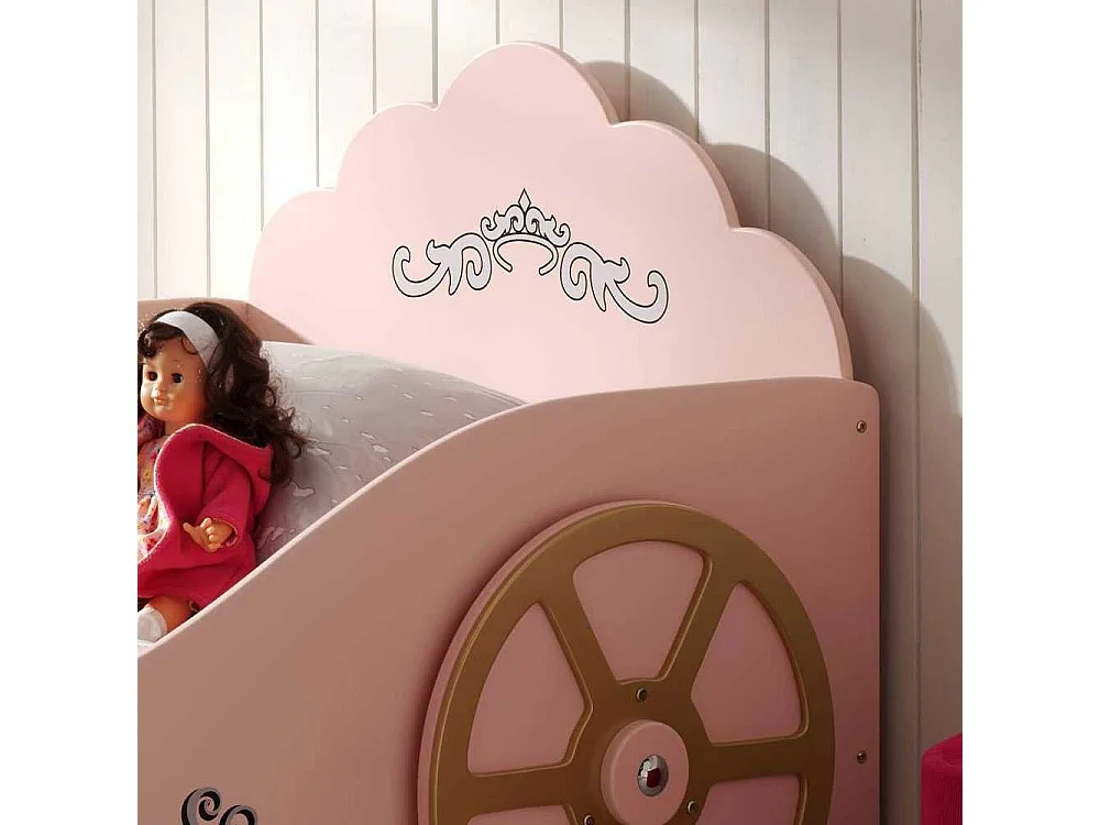 Mädchenbett im Prinzessin Design Autoform