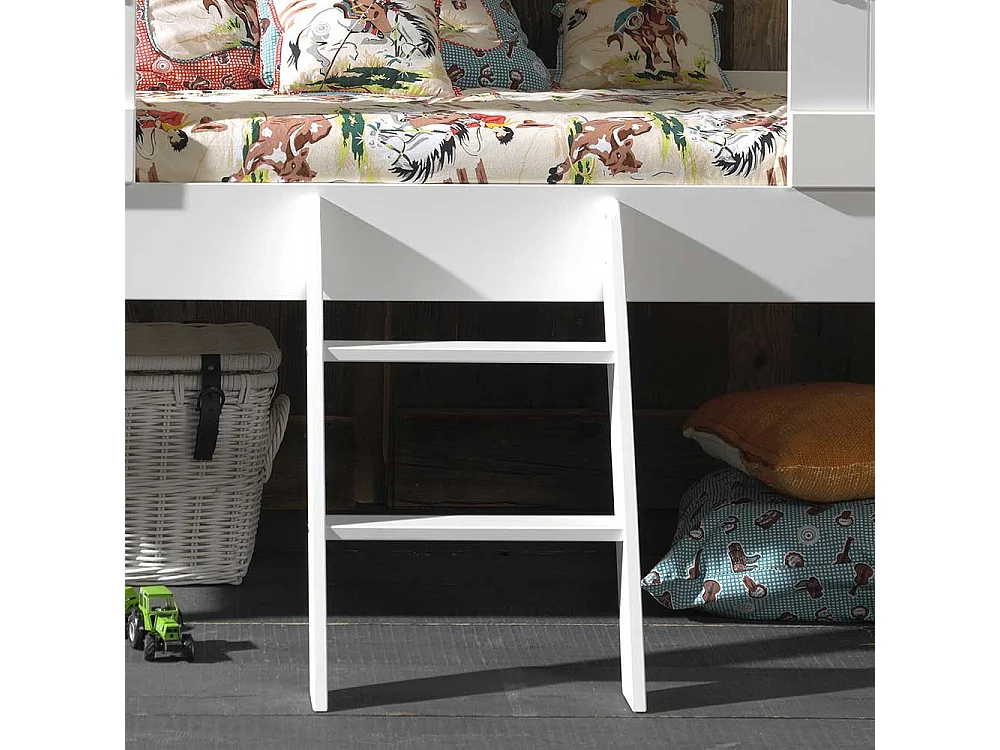 Hochbett Kind in Scheunen Form 202 cm hoch