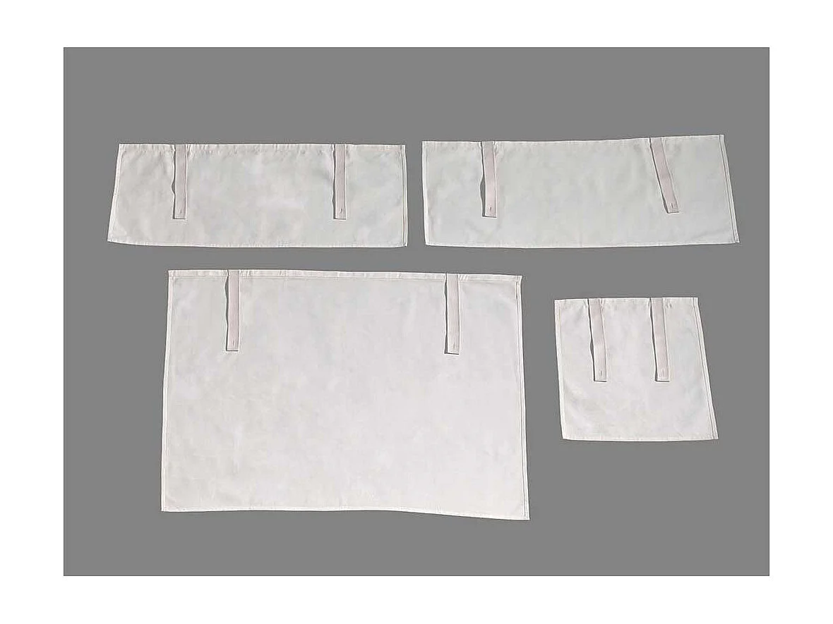 Halbhochbett in Haus Optik Weiß