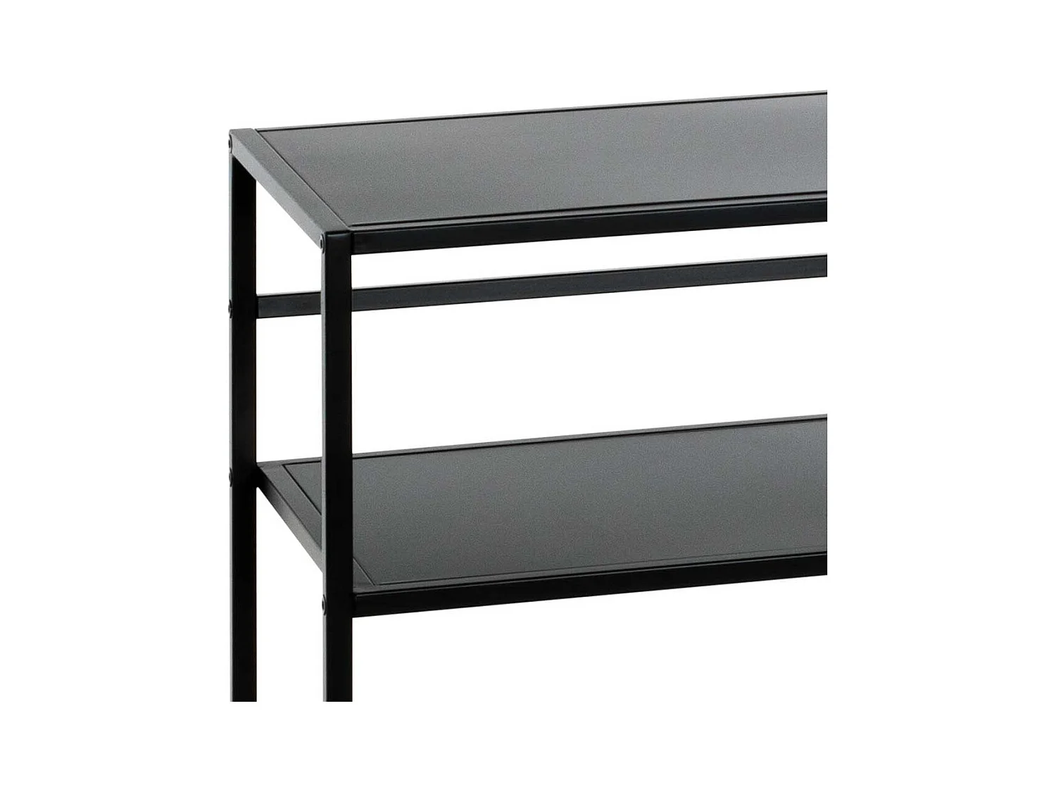 Garderobentisch mit Metall Oberfläche modernem Design