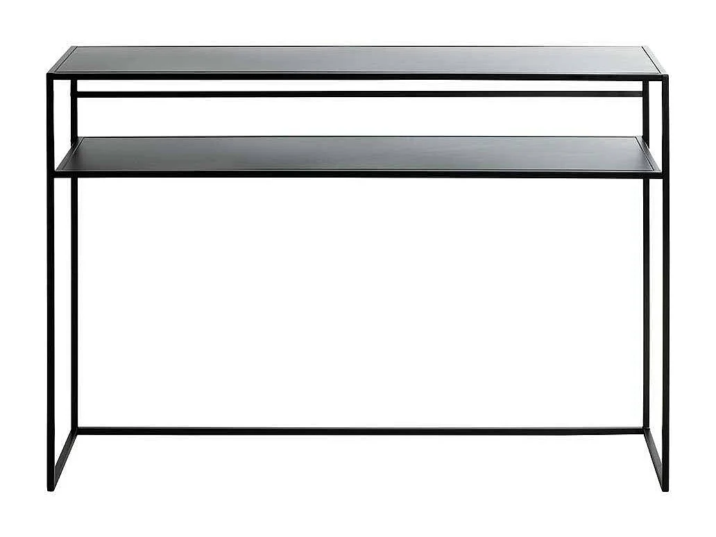 Garderobentisch mit Metall Oberfläche modernem Design