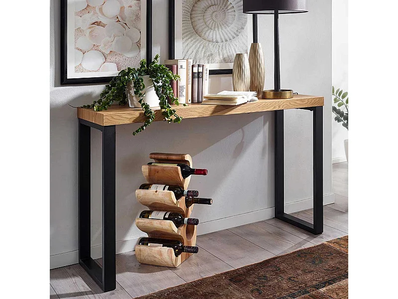 Konsolentisch 120 cm breit Bügelgestell aus Metall