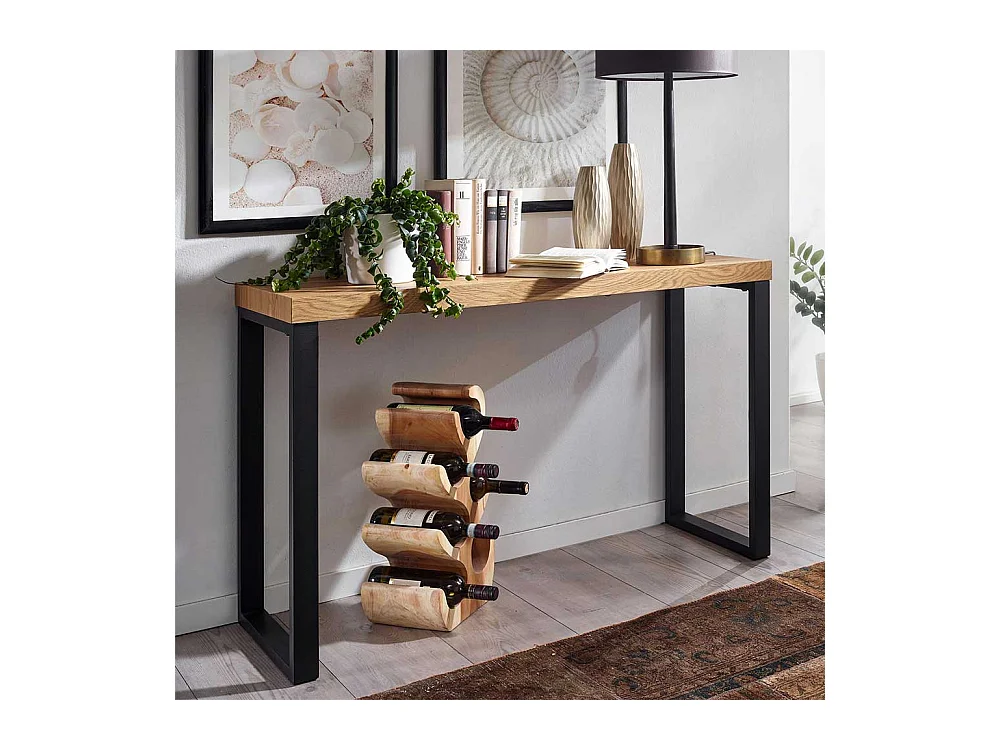 Konsolentisch 120 cm breit Bügelgestell aus Metall