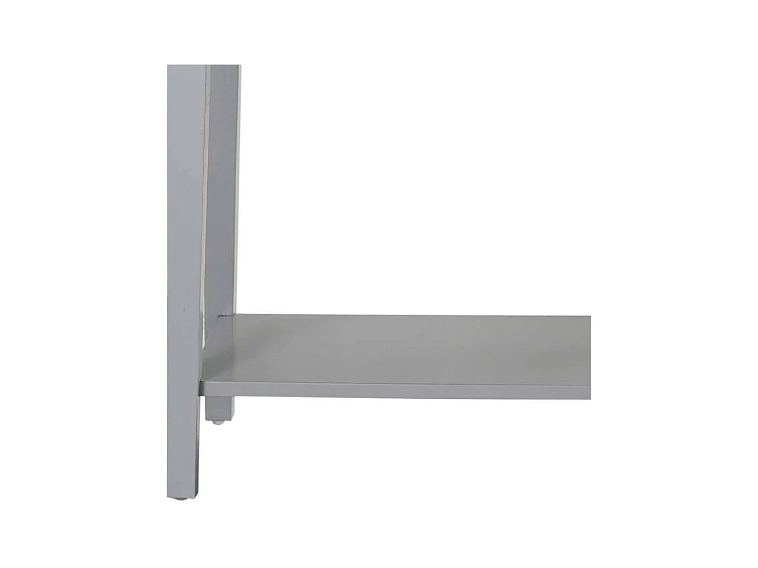 Landhausstil Konsolentisch in Grau zwei Schubladen