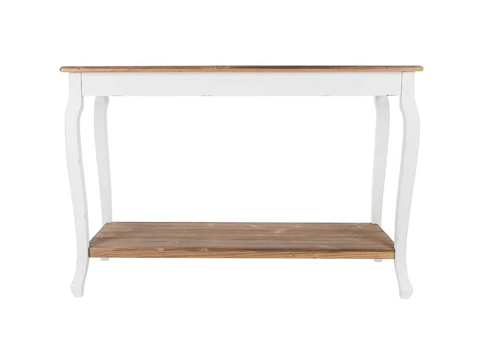 Flur Konsole in Antikweiß Vintage Look