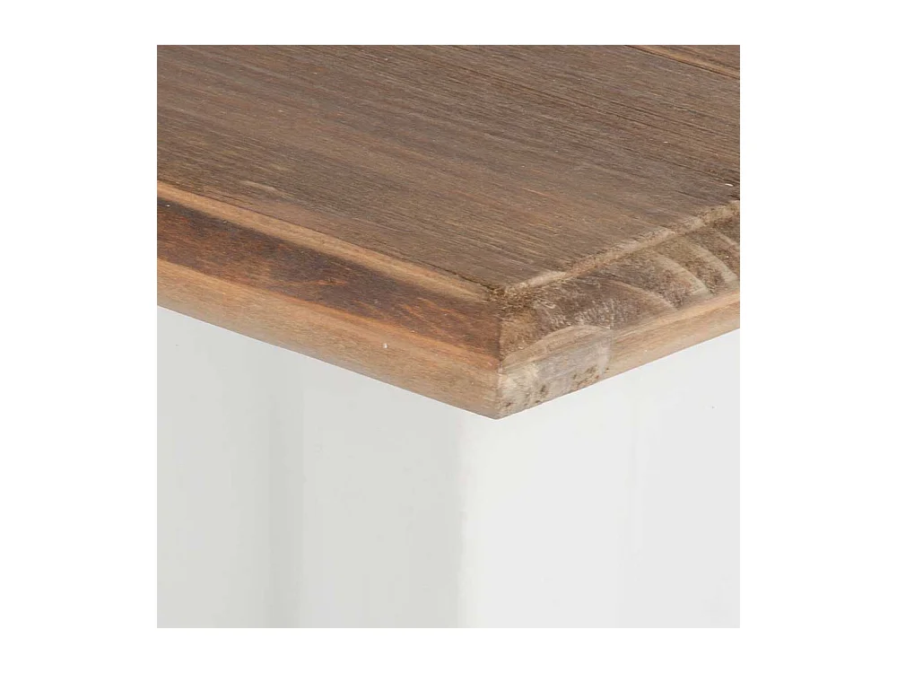 Flur Konsole in Antikweiß Vintage Look