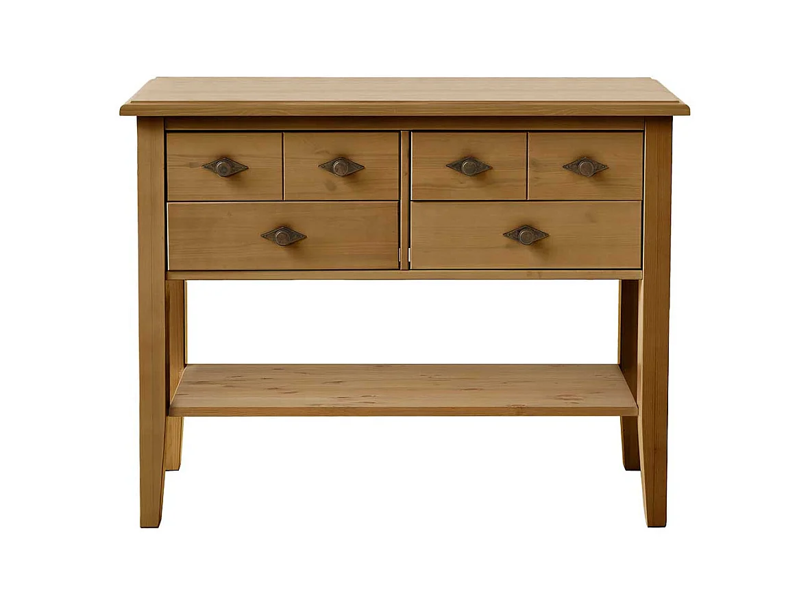 Flur Kommode aus Kiefer teilmassiv Landhaus