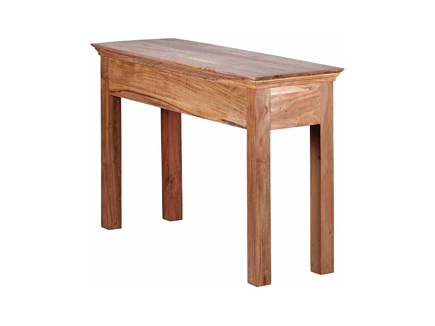 Konsolentisch aus Akazie Massivholz mit Schubladen