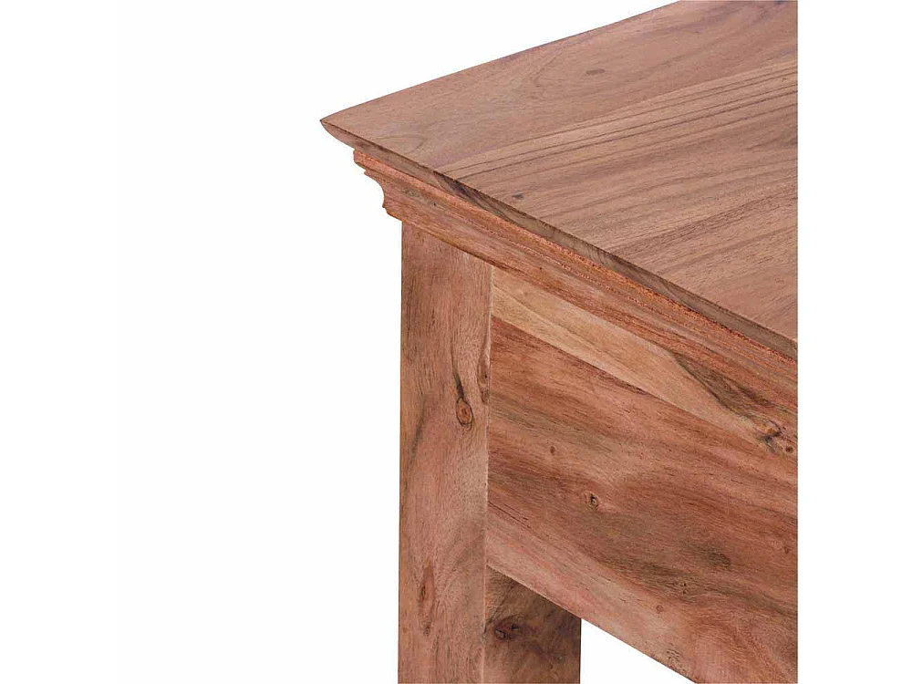 Konsolentisch aus Akazie Massivholz mit Schubladen