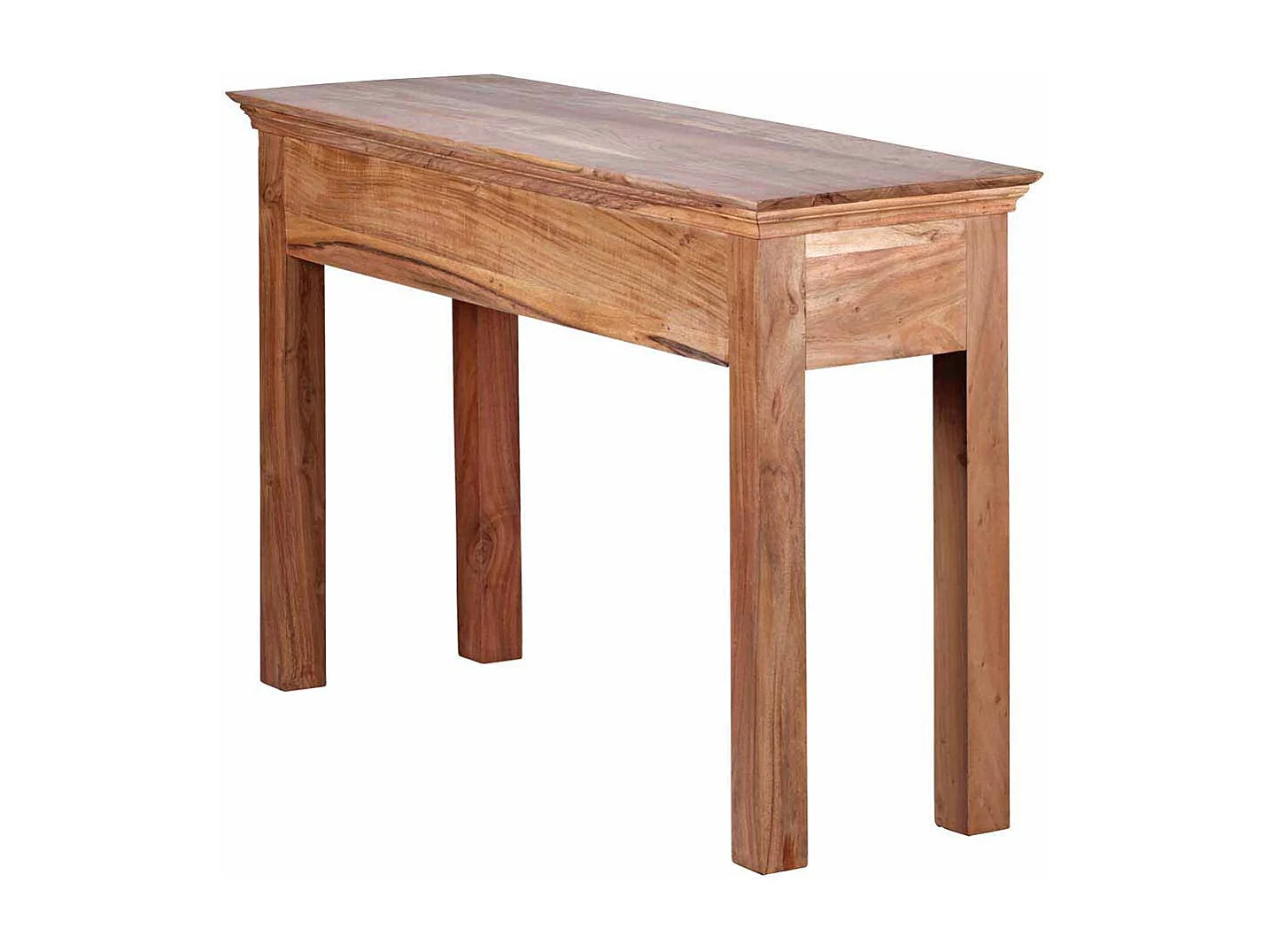 Konsolentisch aus Akazie Massivholz mit Schubladen