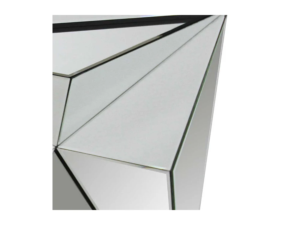 Spiegel Konsolen Tisch in modernem Design Glasplatte