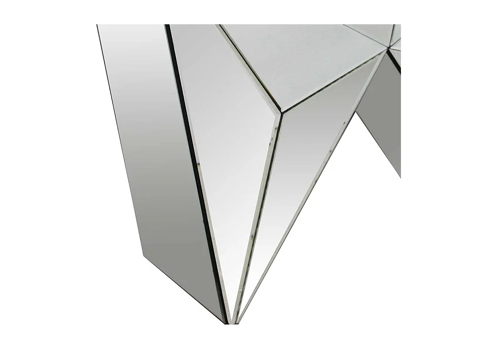 Spiegel Konsolen Tisch in modernem Design Glasplatte