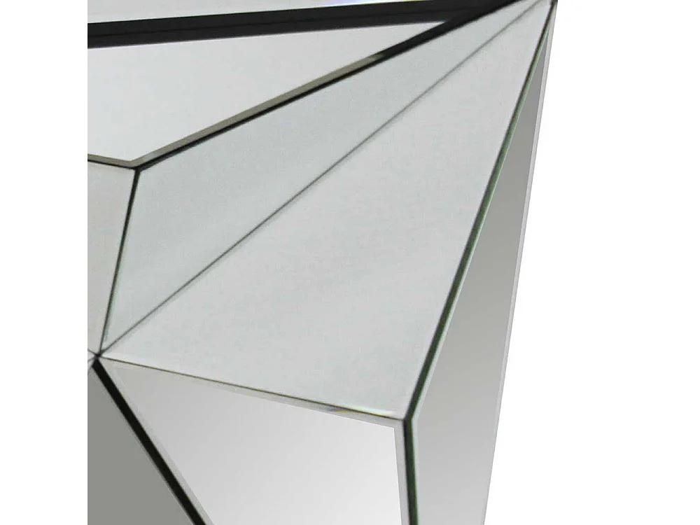 Spiegel Konsolen Tisch in modernem Design Glasplatte