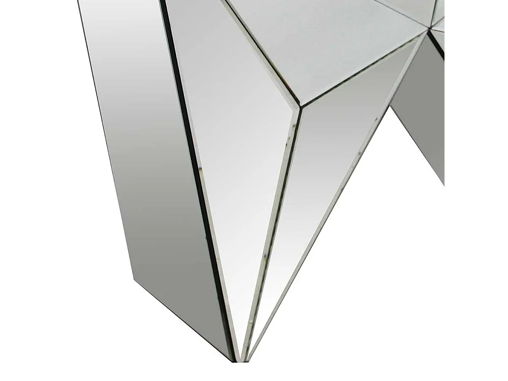 Spiegel Konsolen Tisch in modernem Design Glasplatte