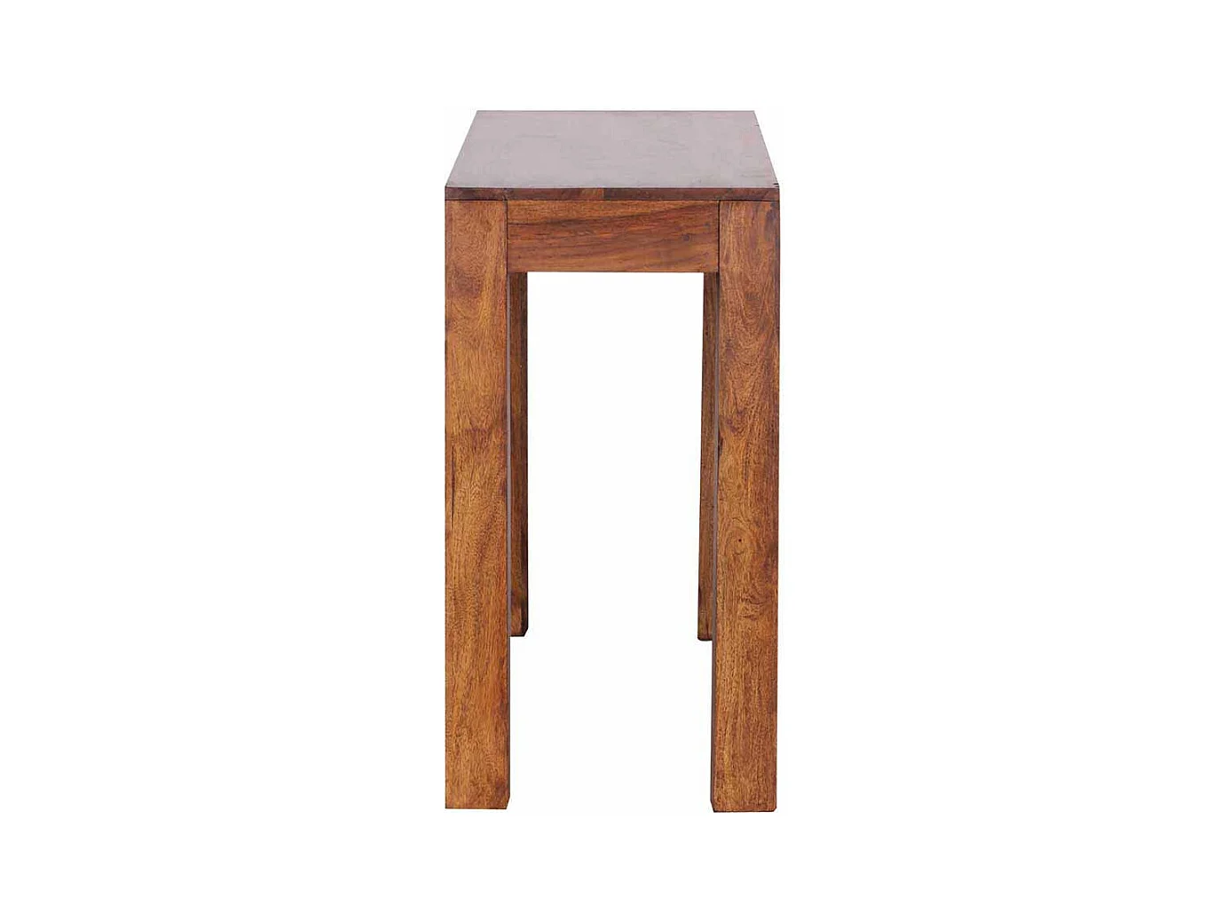 Konsolentisch aus Sheesham Massivholz Schublade