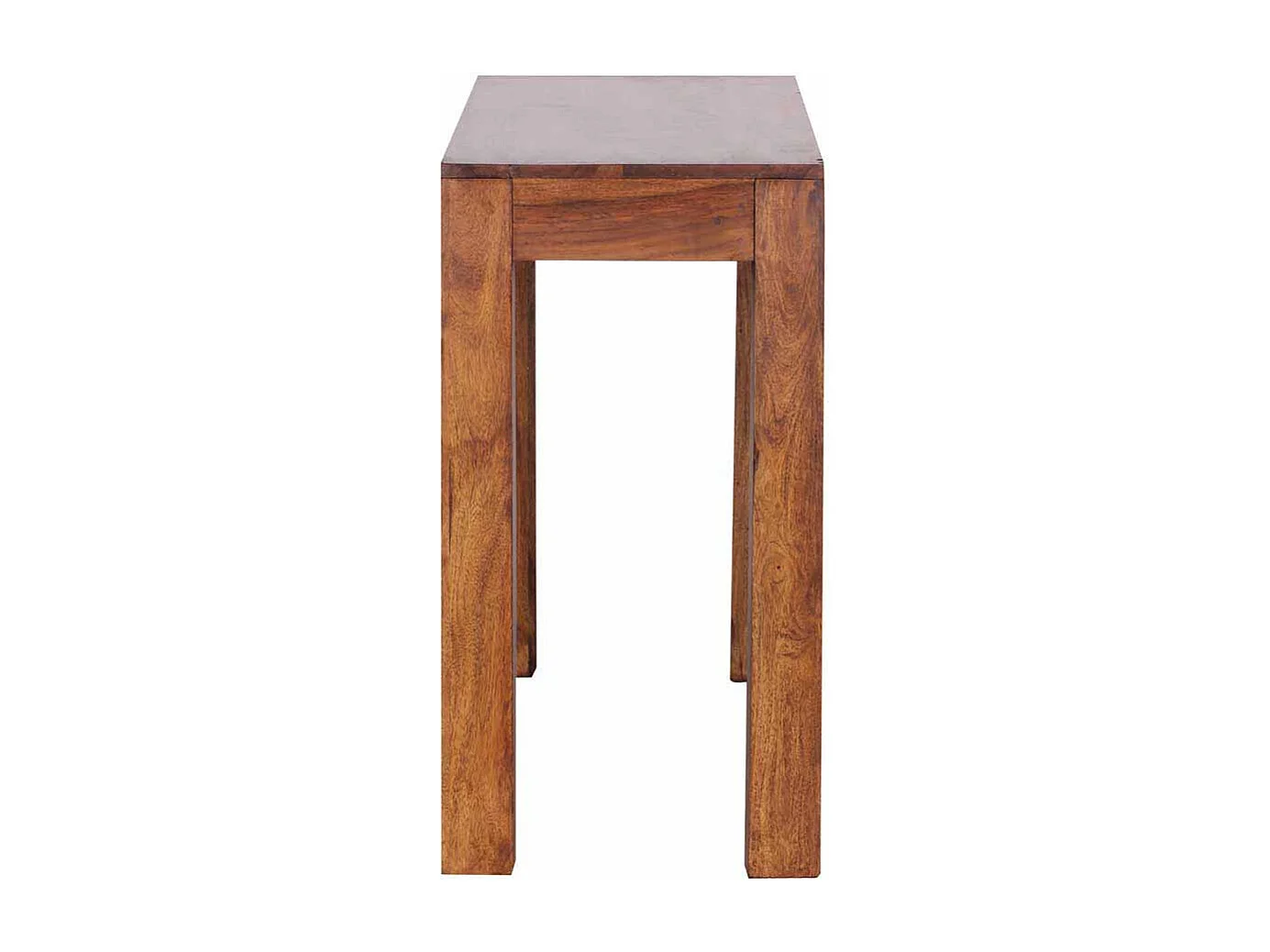 Konsolentisch aus Sheesham Massivholz Schublade