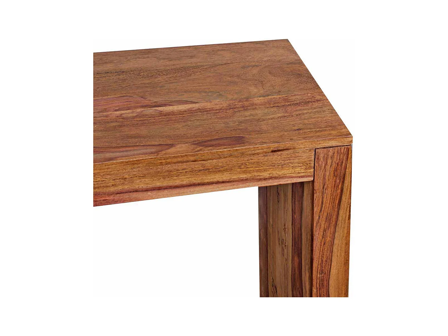 Konsolentisch aus Sheesham Massivholz lackiert