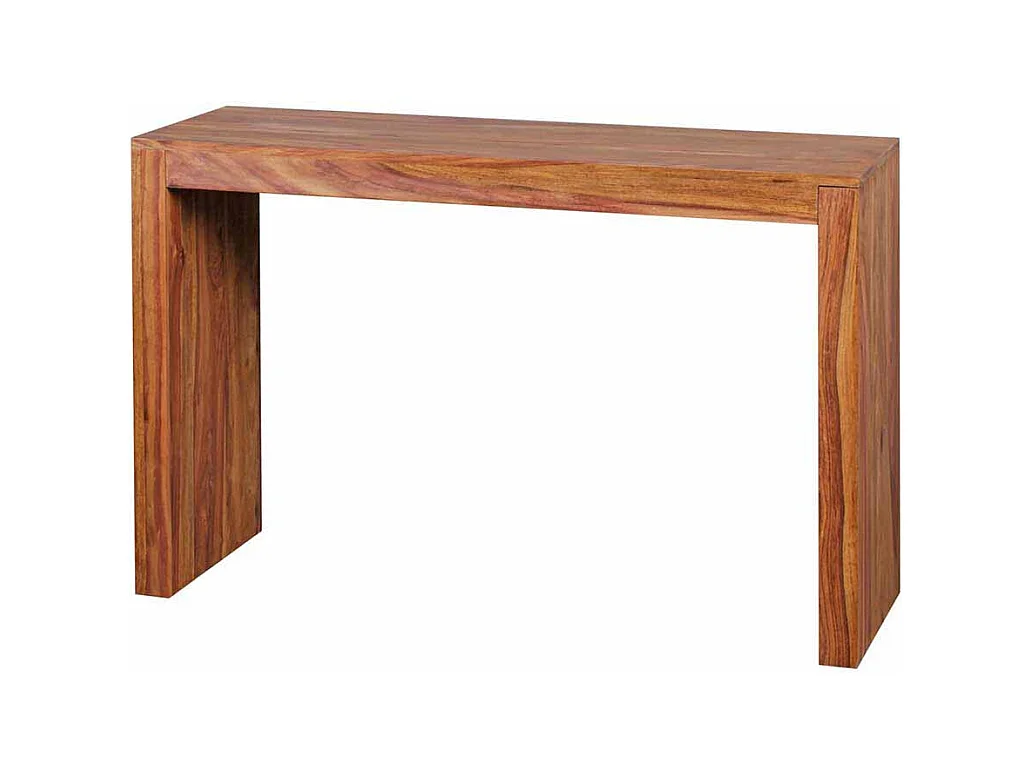 Konsolentisch aus Sheesham Massivholz lackiert