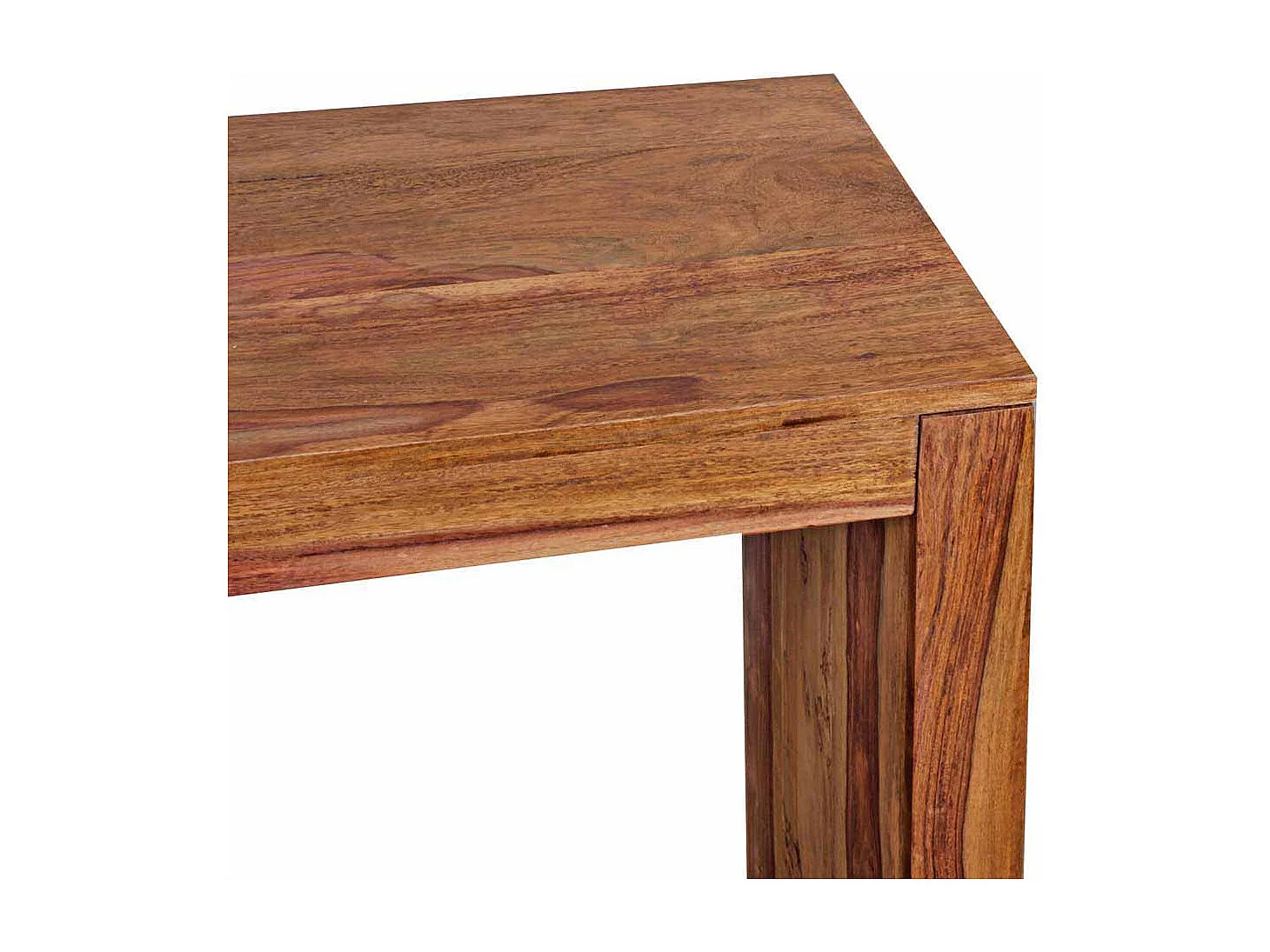 Konsolentisch aus Sheesham Massivholz lackiert