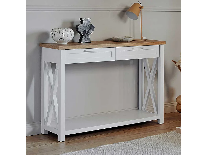 Tischkonsole Dielen Konsole im Landhausstil 77 cm hoch