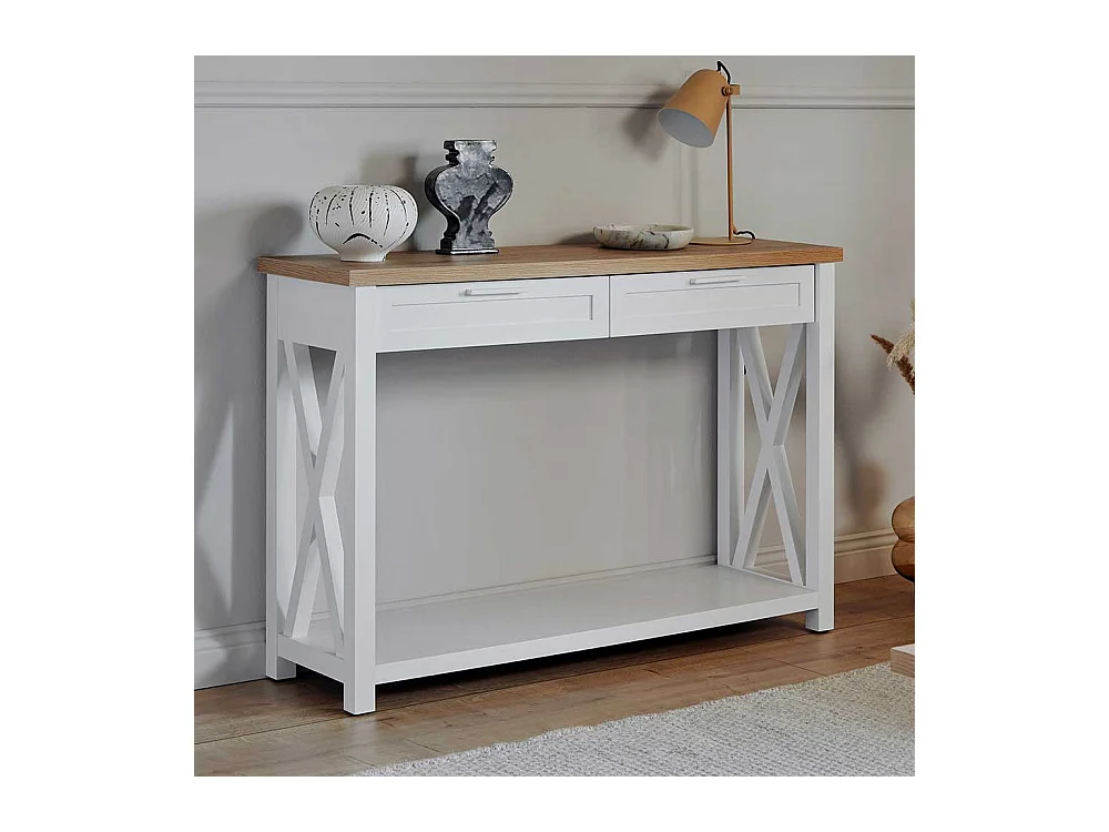 Tischkonsole Dielen Konsole im Landhausstil 77 cm hoch