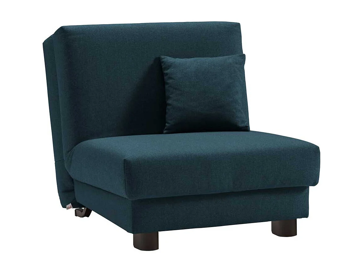 Schlafsessel in Petrol Flachgewebe Made in Germany