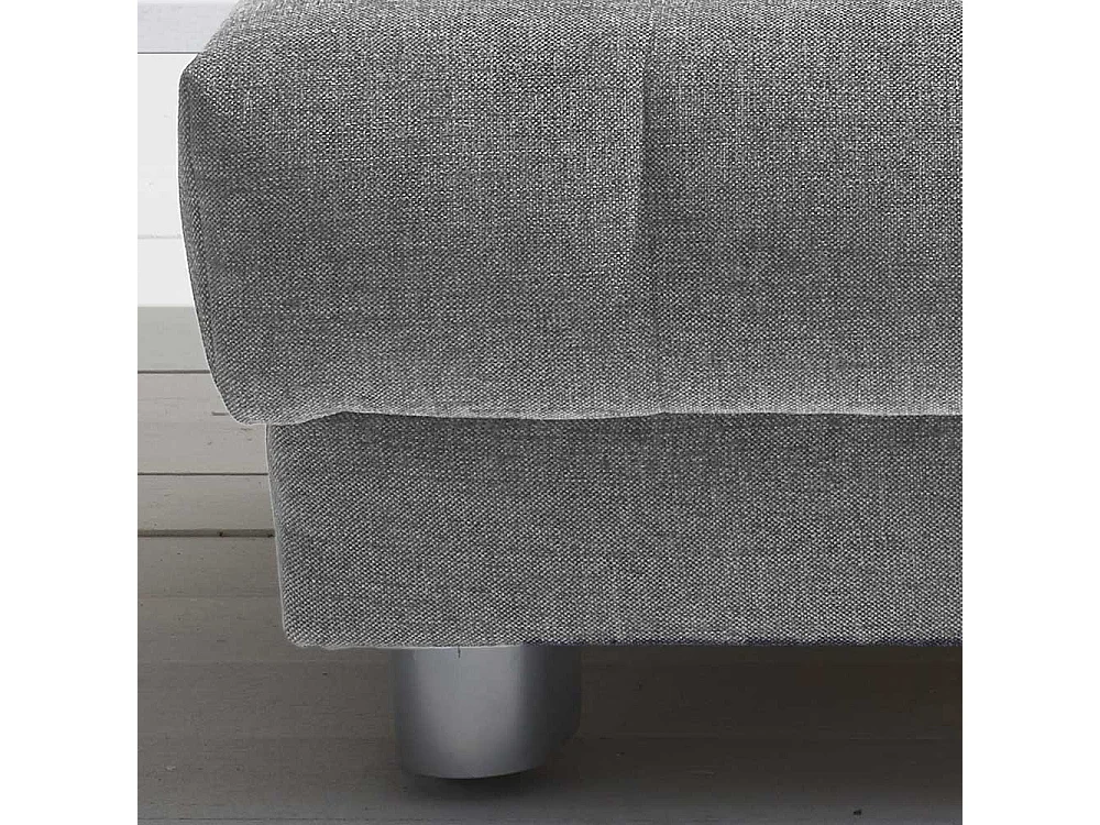 Schlafsessel in Grau Flachgewebe 85 cm breit