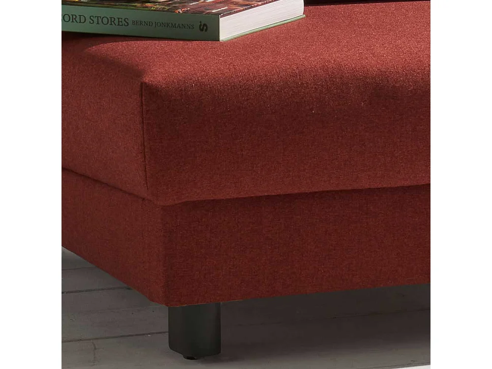 Schlafsessel in Dunkelrot Stoff Made in Germany