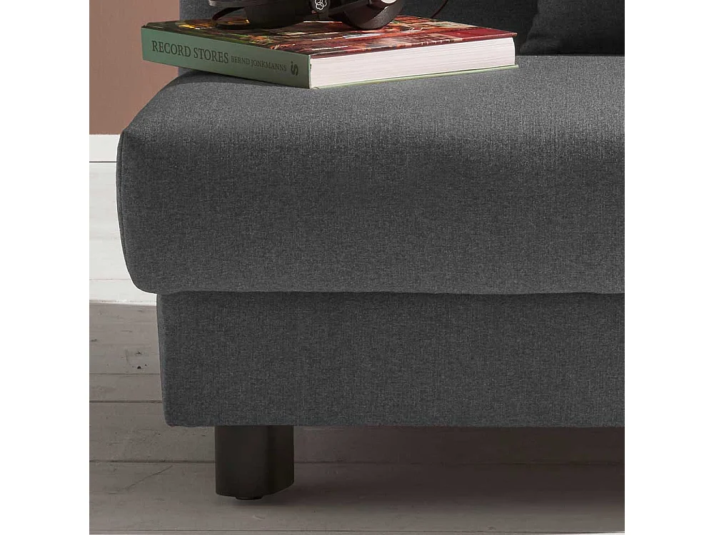 Faltsessel in Grau Schlaffunktion