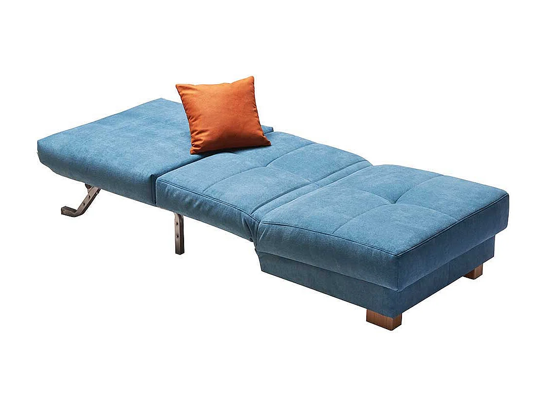 Sessel mit Schlaffunktion Petrol Stoff