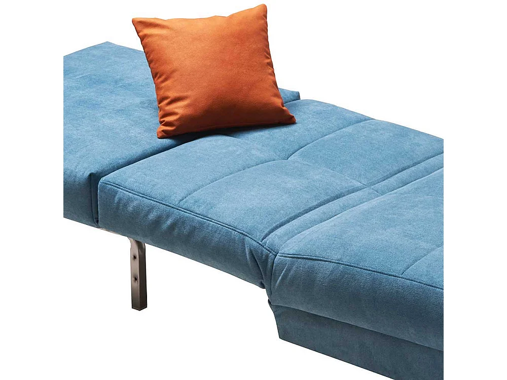 Sessel mit Schlaffunktion Petrol Stoff