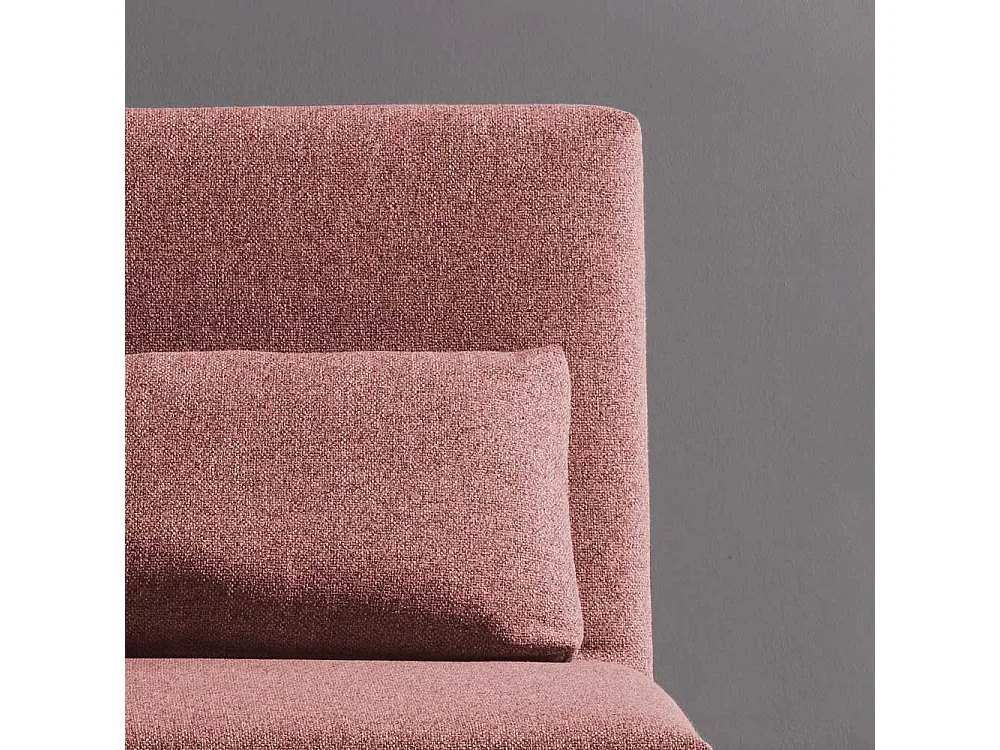 Faltsessel in Rosa Stoff modern