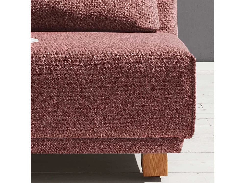 Faltsessel in Rosa Stoff modern