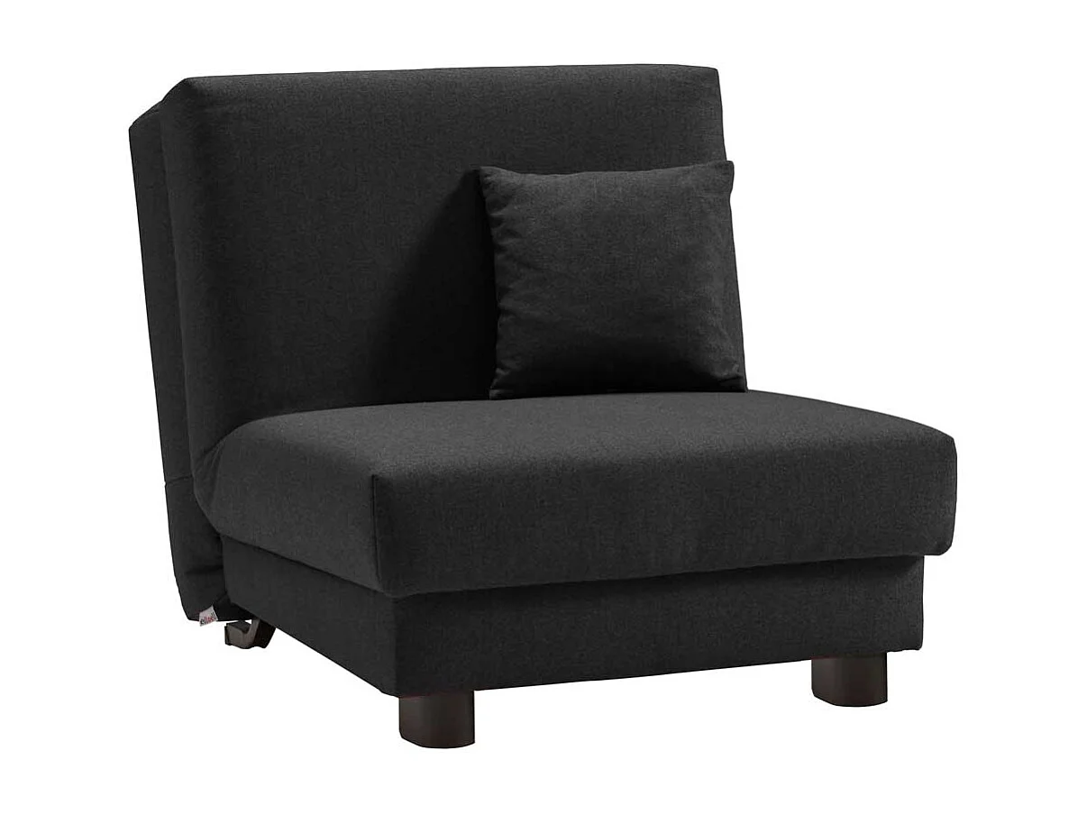 Sessel in Dunkelgrau Schlaffunktion