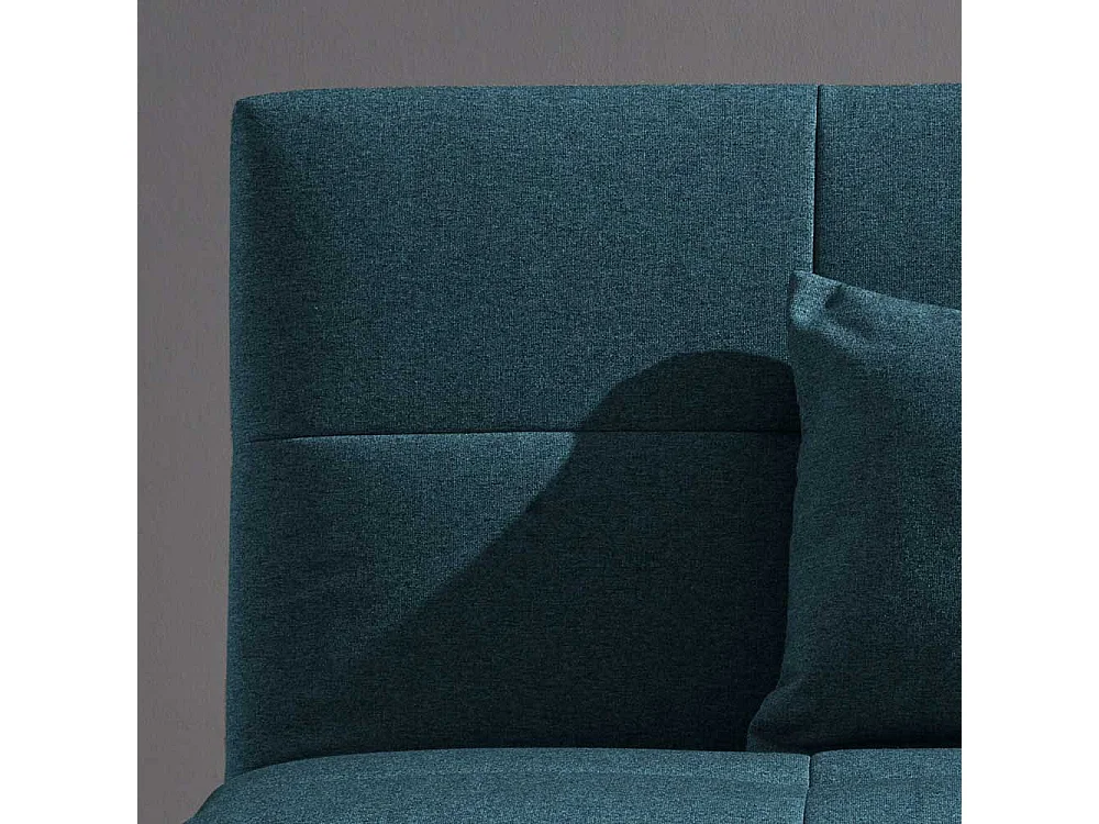 Schlafsessel in Petrol Stoff 85 cm breit