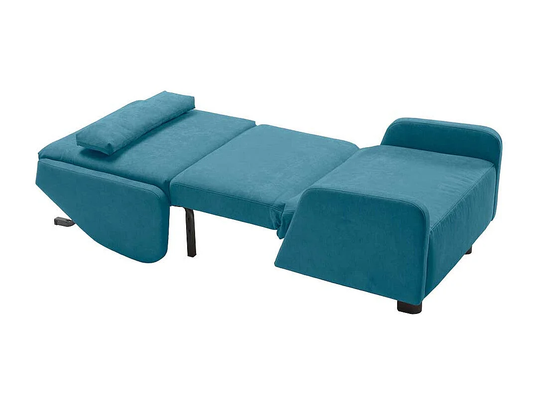 Schlafsessel in Petrol Flachgewebe Made in Germany