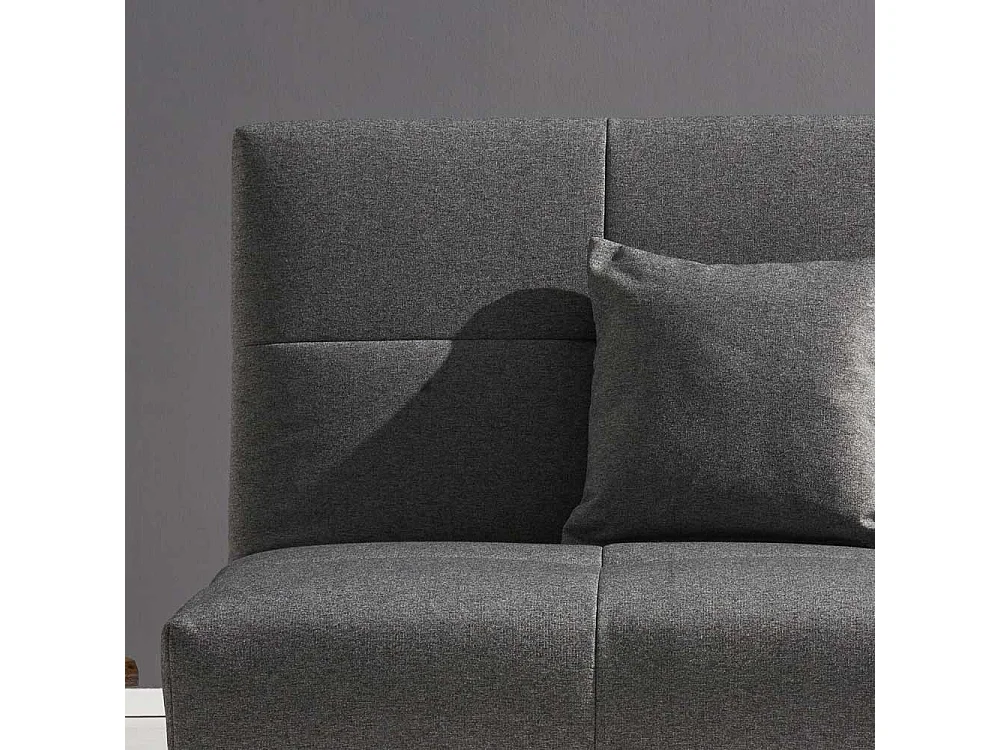 Faltsessel in Grau Flachgewebe 85 cm breit