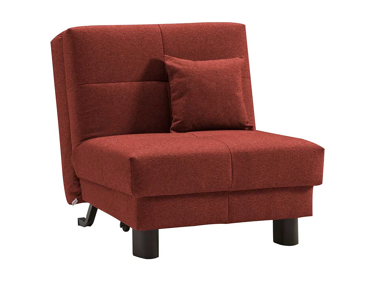 Schlafsessel in Dunkelrot modern