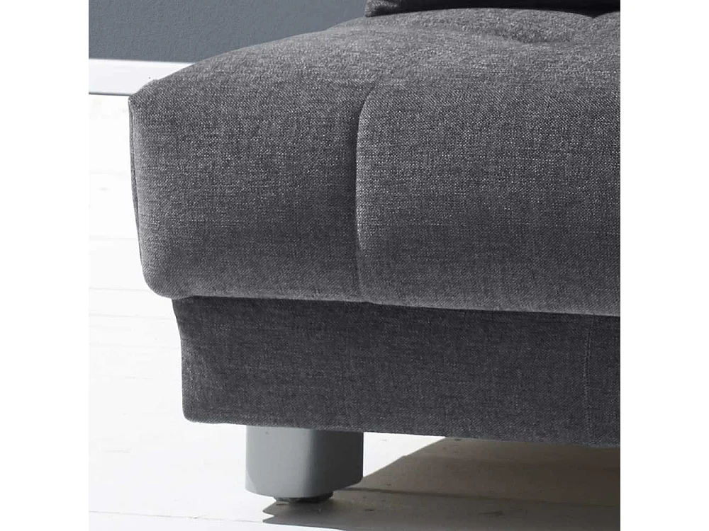 Faltsessel in Blaugrau Flachgewebe modern