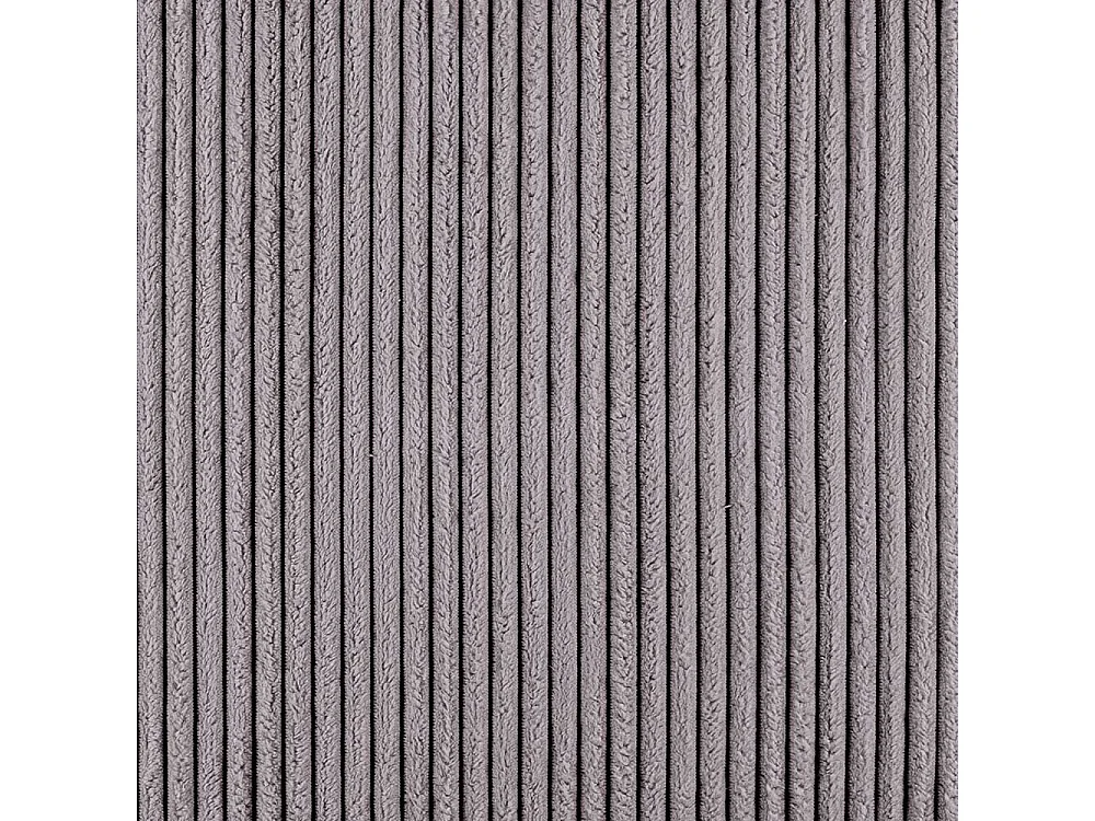 Grauer Faltsessel in modernem Design Cord und Metall