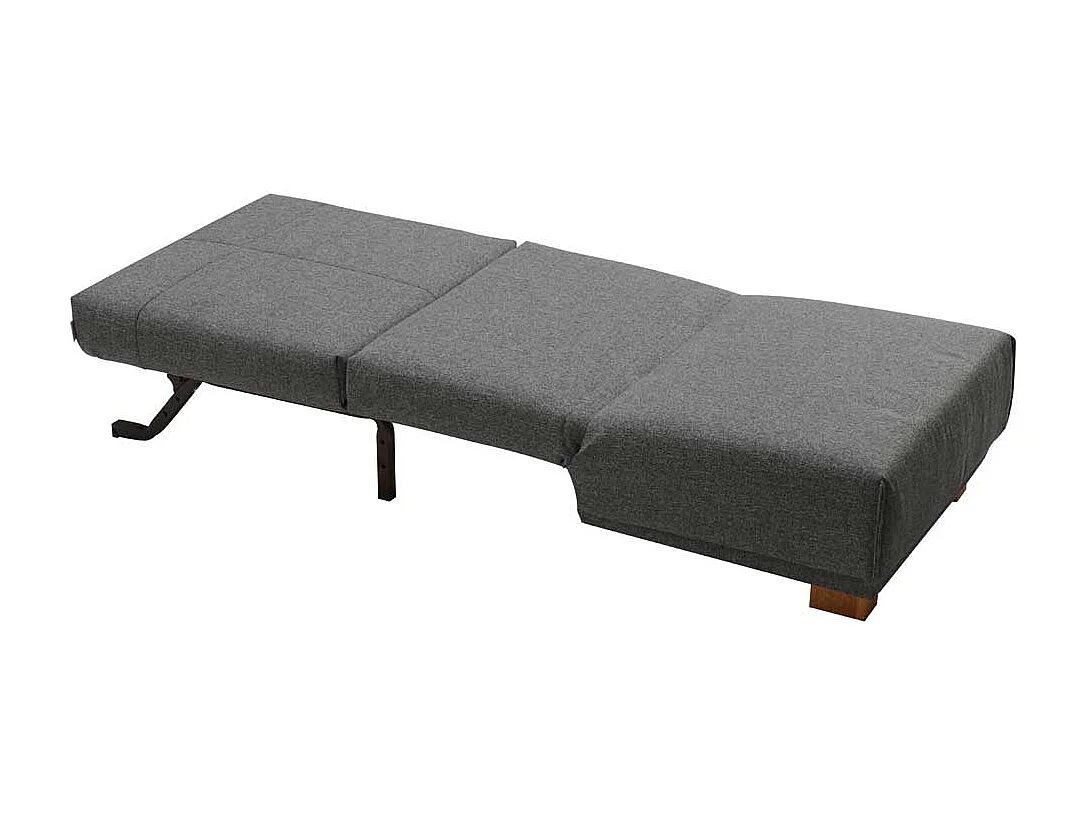 Schlafsessel in Grau Stoff Made in Germany