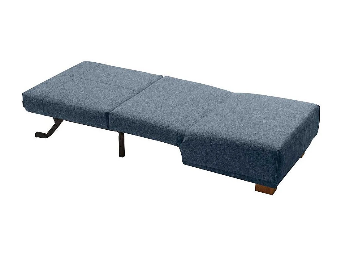 Sessel zum Schlafen Blau Stoff