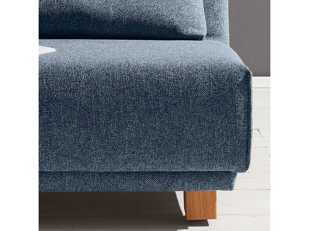 Sessel zum Schlafen Blau Stoff